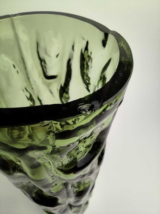 Wazon szklany " Kora " - bark glass - huta szkła Ingrid Glass - Wokan