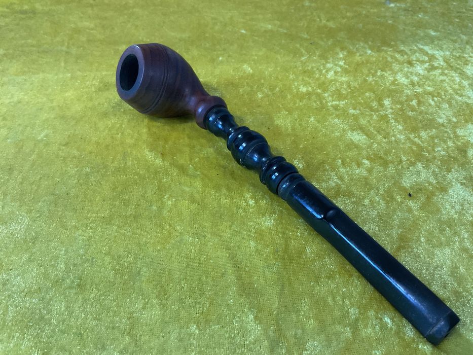 Cachimbo longo boquilha trabalhada