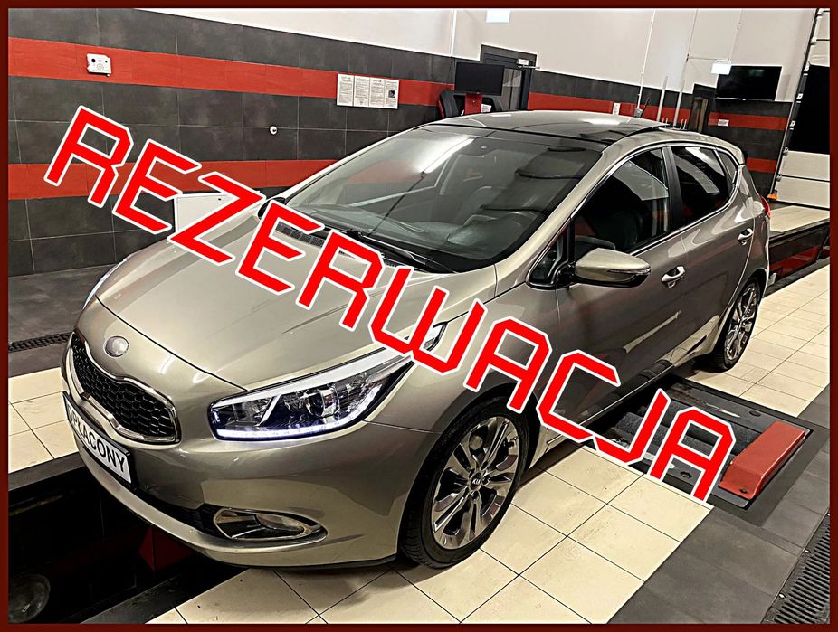 Kia Ceed lift ledy czujniki parkowania skóry panorama