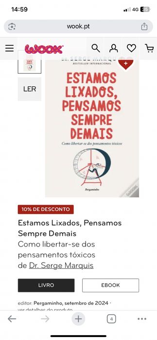 LIVRO NOVO ESTAMOS LIXADOS PENSAMOS SEMPRE DEMAIS