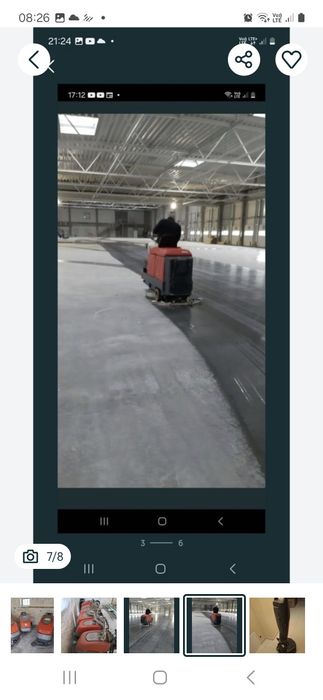 Wynajem maszyny do mycia posadzek. Myjka.Hako. Citymaster.