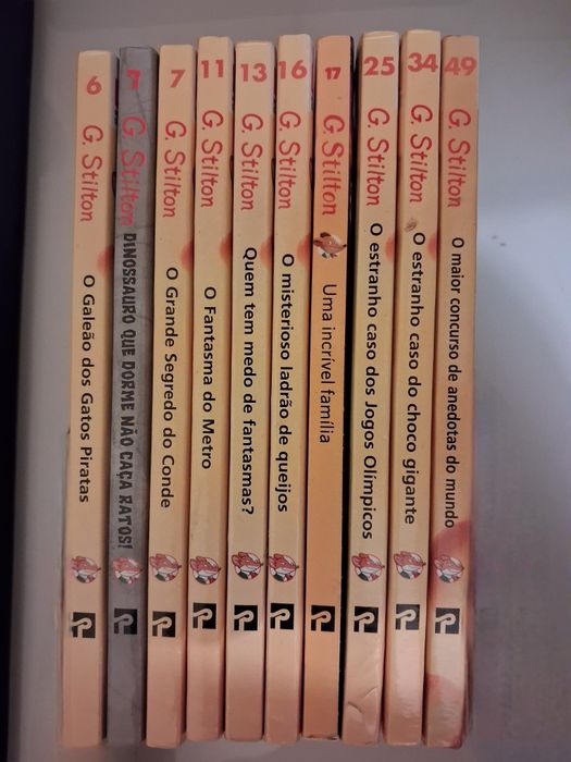 Livros Geronimo Stilton