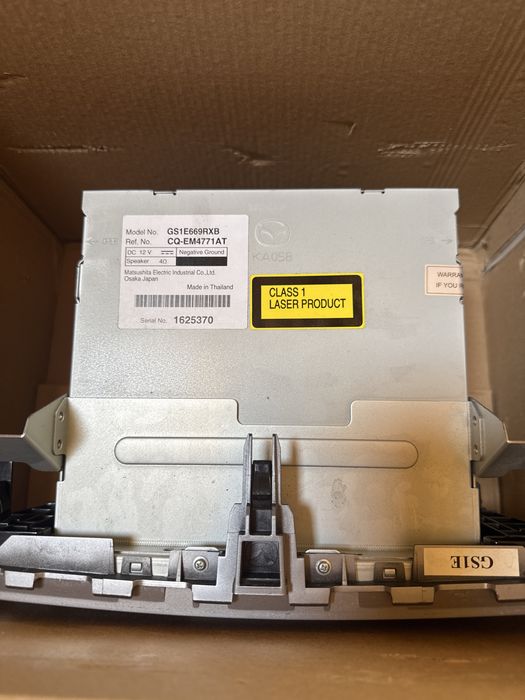 Radio CD fabryczne MAZDA 6 VI Model GS1E669RXB