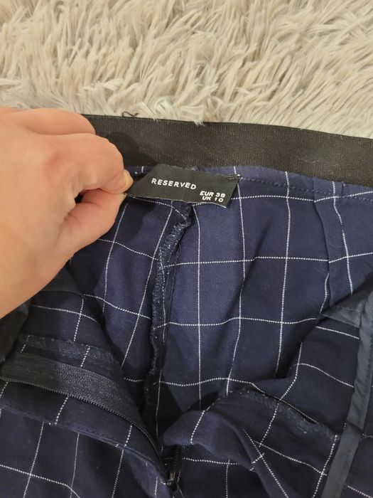 Spodnie w kratę Reserved M