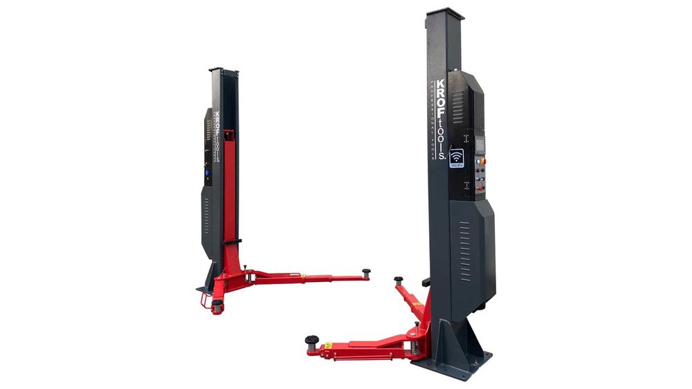 *NOVO* Elevador Topo de Gama Duas Colunas 4000 Kg / 4 Toneladas WIFI SYNC 380V / Trifásico  LL29