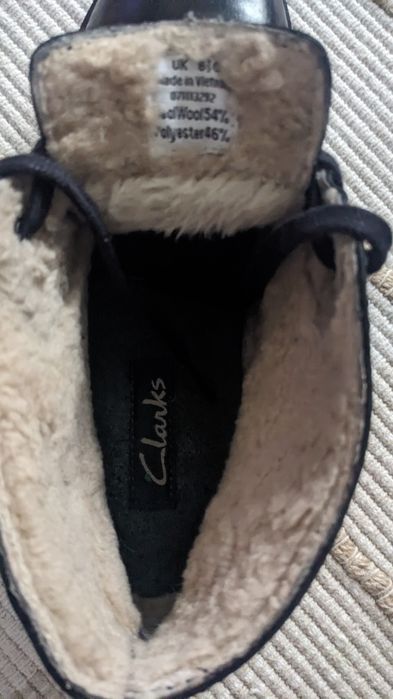 Зимові класичні черевики Clarks