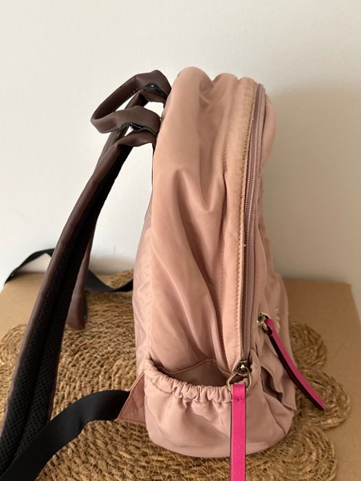 Mochila TOUS, nylon, rosa-nude