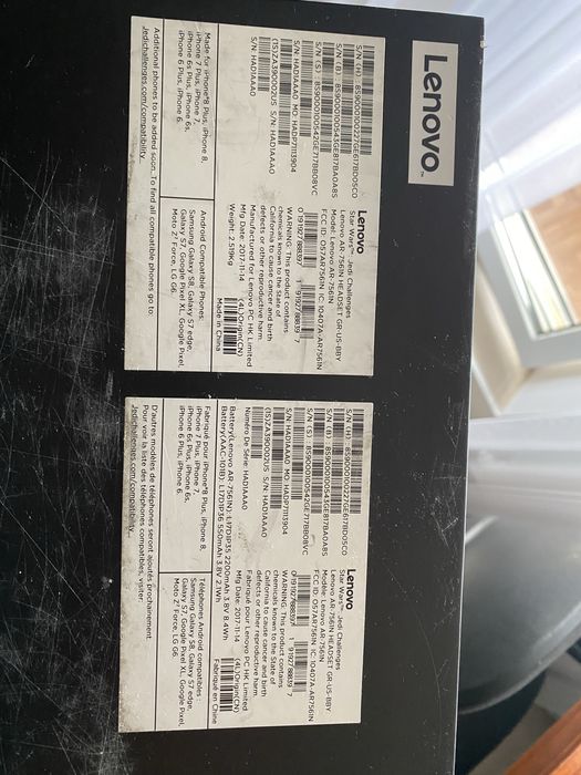 Шлем виртуальной реальности LENOVO