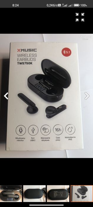 Навушники XMUSIC TWS750K ОРИГІНАЛ нові