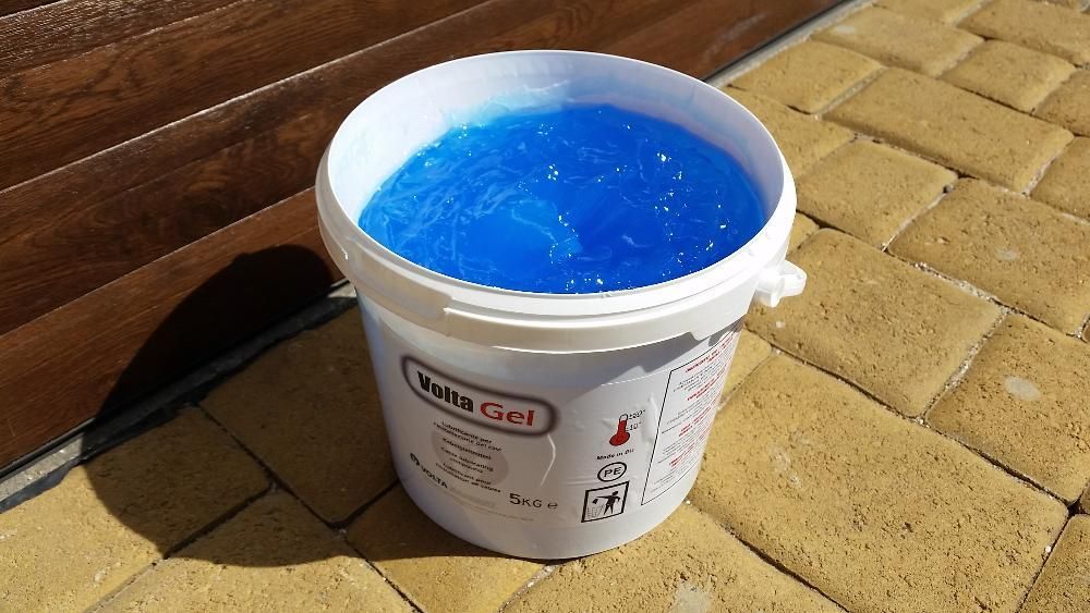 Żel poślizgowy VOLTA do układania kabli, 25 kg wiadro