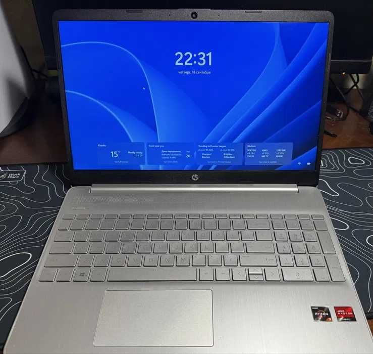 HP 15-ef1300wm Ryzen 3 / 8 ГБ / 256 ГБ SSD / 15.6" FHD