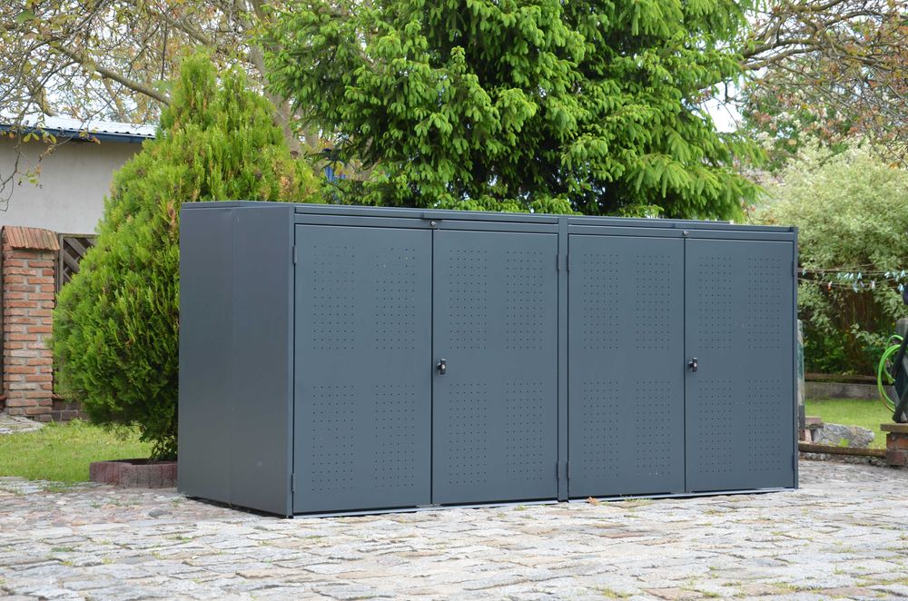 Wiata Altana Śmietnikowa Zabudowa Kontenera Kosza na odpady 660/1100 L