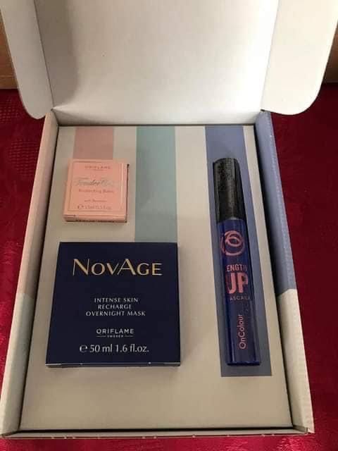 Máscara Hidratante de Noite + Geleia Real + Máscara de Pestanas