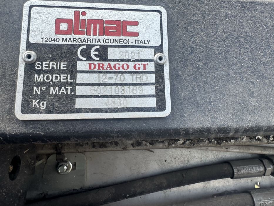 Жатка кукурузна Olimac Drago GT 2021р 12 рядків