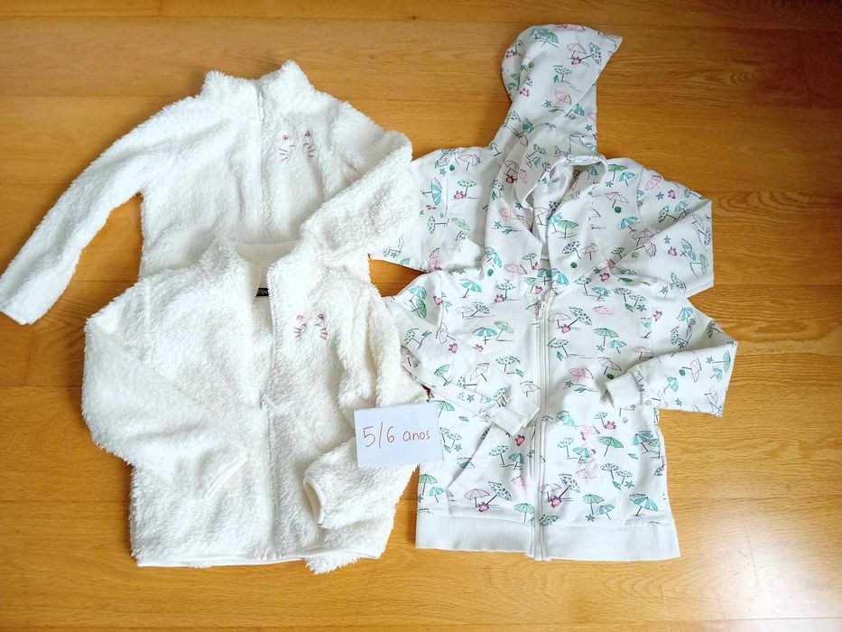 Lote roupa inverno criança - 4/5 anos e 5/6 anos