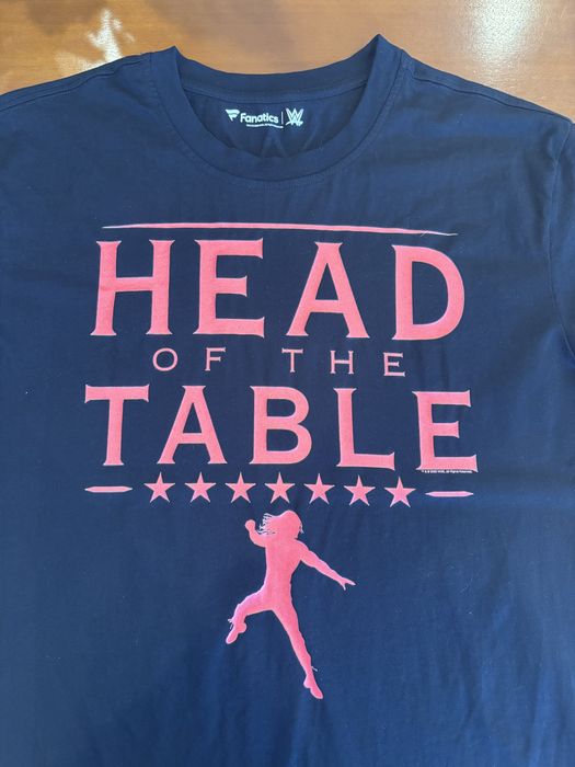 Oryginalna koszulka męska WWE Roman Reigns - HEAD OF THE TABLE