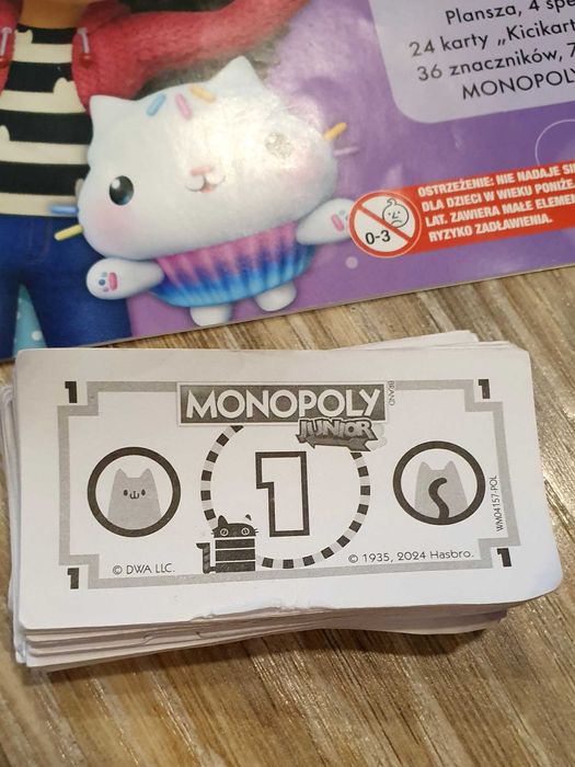 Monopoly junior koci domek Gabi