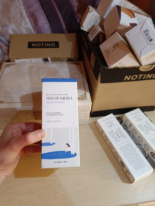 Round Lab Birch Juice Moisturizing Toner 300Мл тонер Корея оригнал