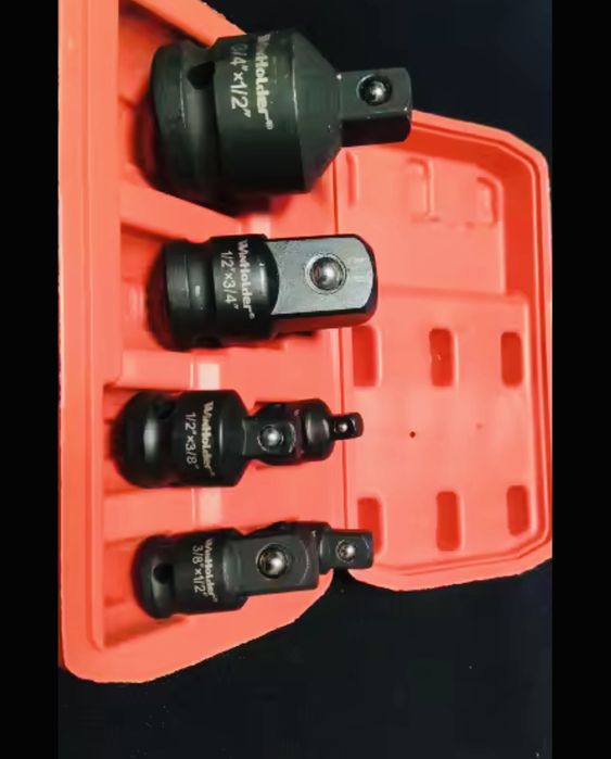 Набір адаптерів ударних 1/4 3/8 1/2 3/4 cr-mo