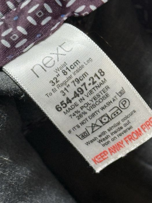 Next брюки оригинал 32 размер зауженные штаны