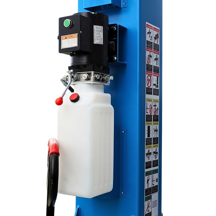 PODNOŚNIK JEDNOKOLUMNOWY samochodowy mobilny Bestlift 130M 3T 230V manual + OLEJ Hydrauliczny