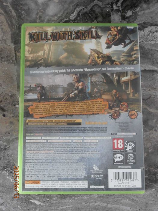 Gra na Xbox 360 BULLETSTORM wersja PL napisy