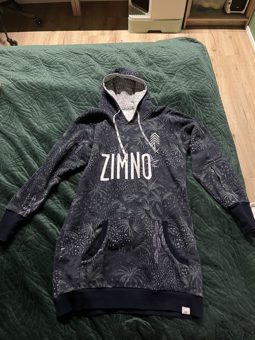 Bluza Zimno wzór Palmy rozmiar L