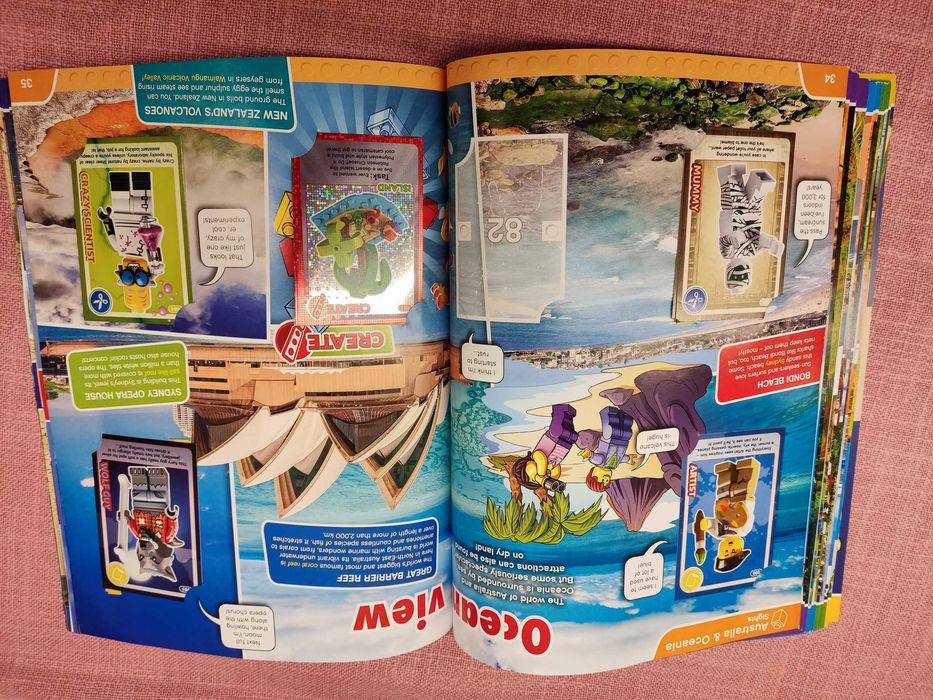 Lego Collector’s album Create the Word