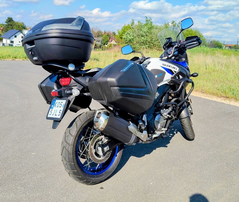 Suzuki V-STROM 650 salon PL, super stan, akcesoria