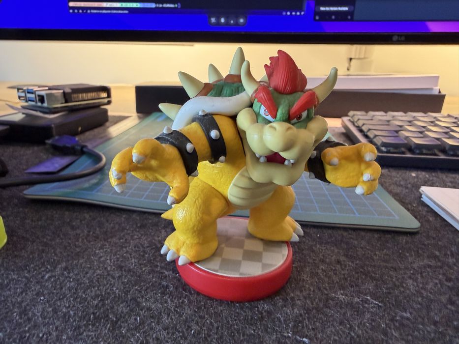 Bowser amiibo - otimo estado