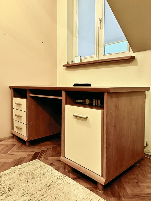 Biurko SYRIUSZ Black Red White *PROMOCJA*