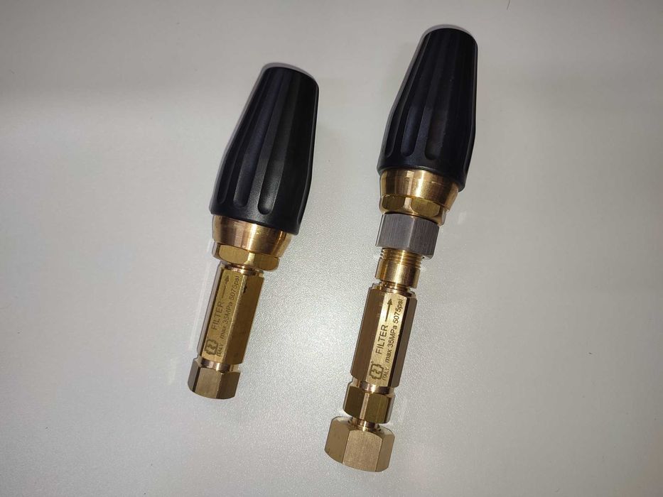 Filtr do dyszy rotacyjnej lub pistoletu max. 350bar na wysokie ciś.