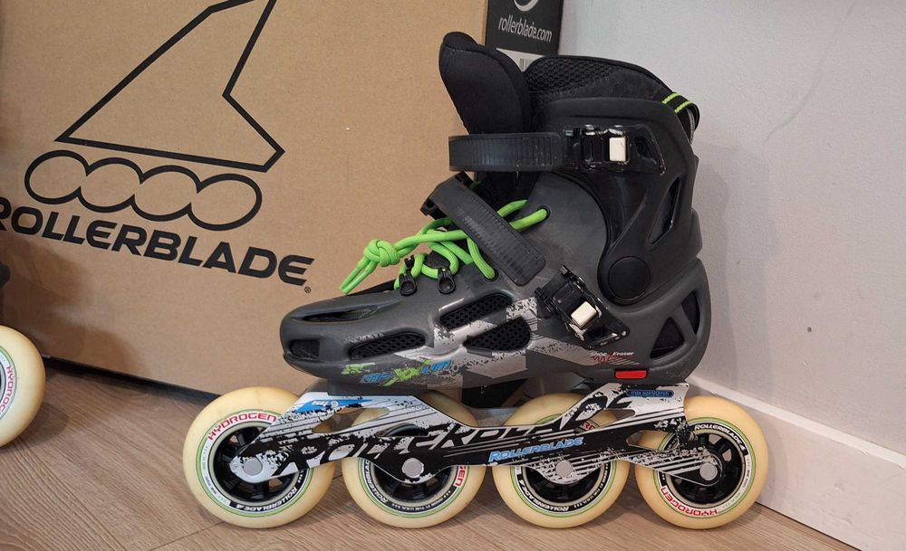 Rolki ROLLERBLADE MAXXUM 90 r. 38 (240mm) | Koła Hydrogen | STAN IDEALNY!