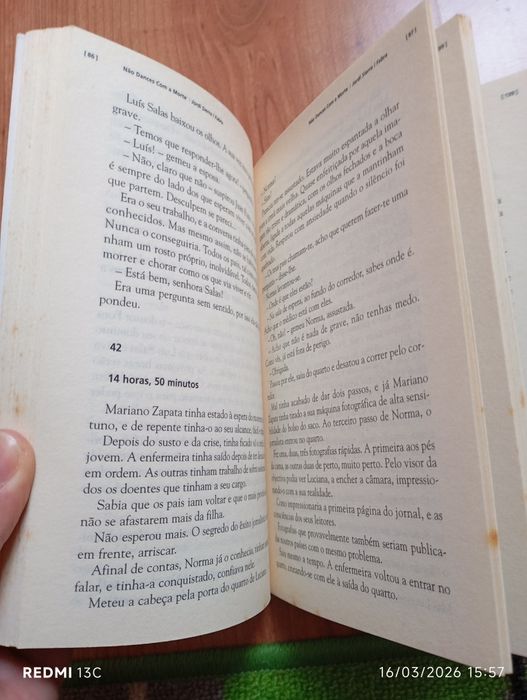 Livro"não dances com a morte"