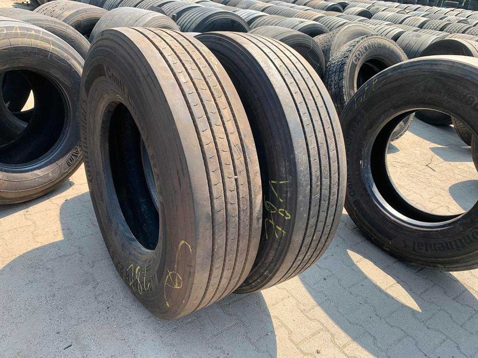 Opony używane przód 295/80R22.5 CONTINENTAL CONTI COACH HA3 / 9-10mm