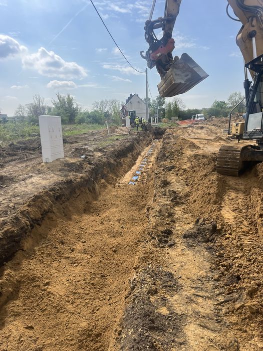 Przyłącza sieci wodociągowe kanalizacyjne kierownictwo budowy