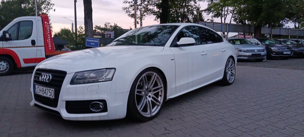 Audi A5 Quattro S-Line 3.0Tdi moc 240 KM w pełni servisowane udokumentowane