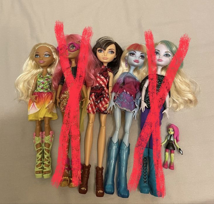 Ляльки Евер Афтер Хай, Монстер Хай. Ever After High, Monster High doll