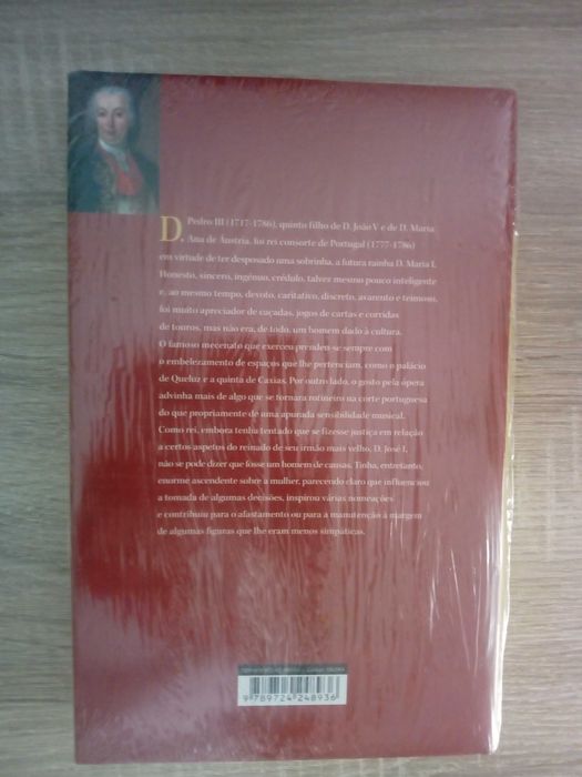Livro "D. Pedro III", de Paulo Drumond Braga