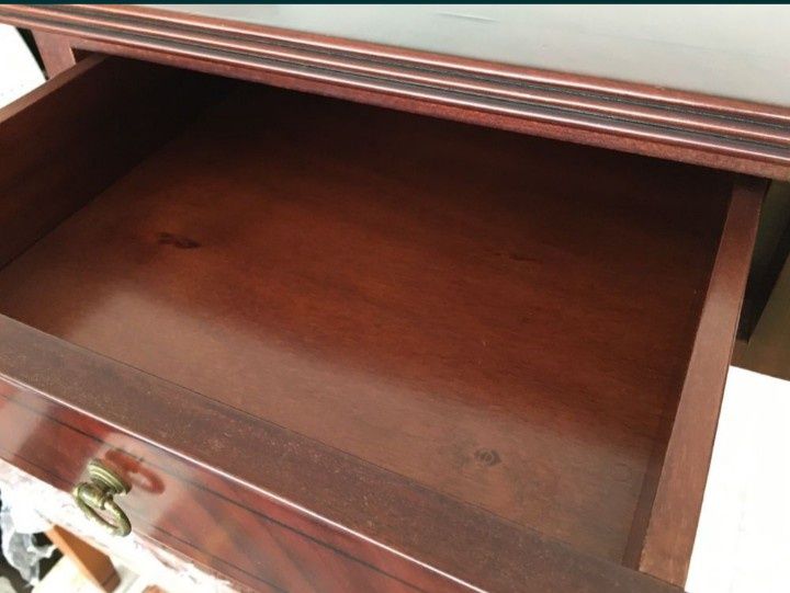 Mesinha pé de galo abas rebatíveis antiquário vintage (anos 90