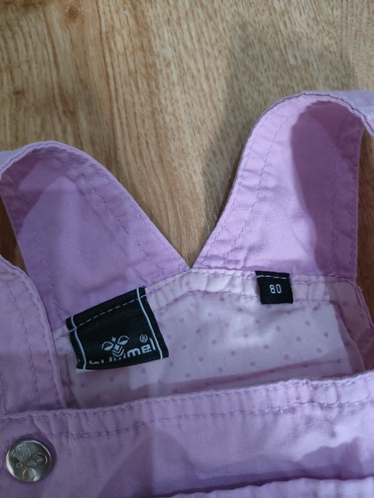 Spodnie ogrodniczki Hummel 80