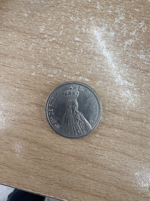 Medalha fátima e joão paulo