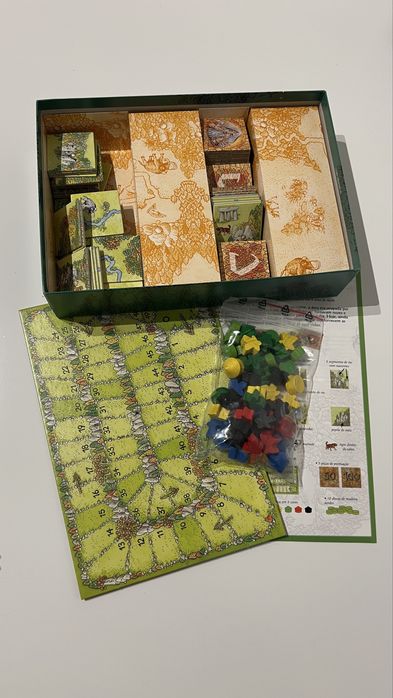 Jogo Tabuleiro Carcassonne Caçadores e Recoletores