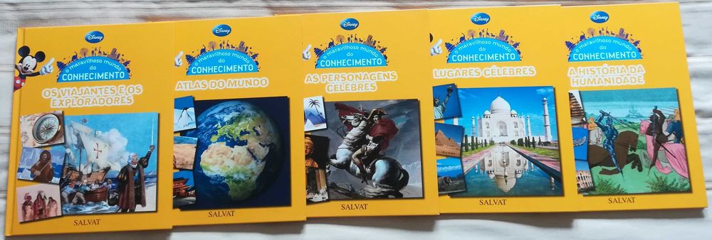 Enciclopédia de 24 volumes: “O Maravilhoso Mundo do Conhecimento”