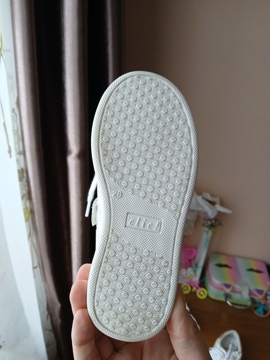 Кросівки шкіряні 28 Clic для дівчинки обувь девочка