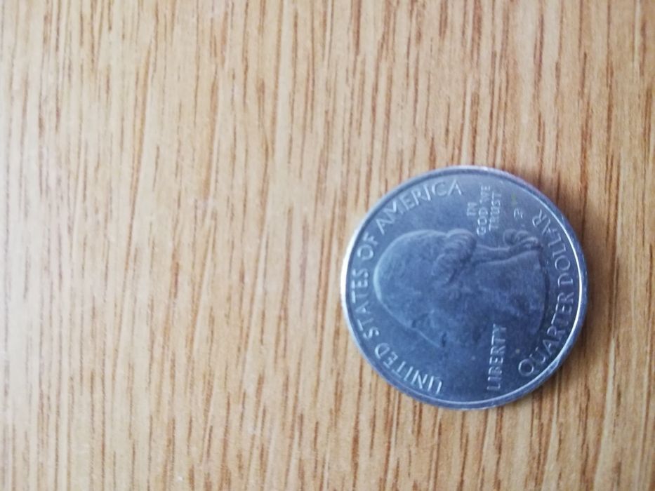 Moeda 1/4 dólar EUA 2015