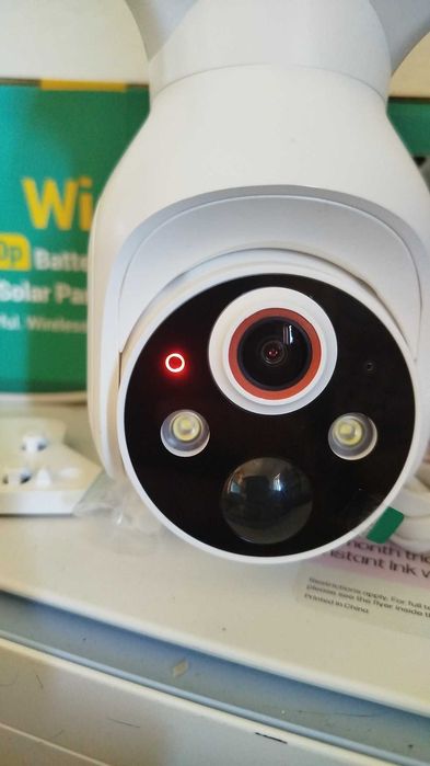 Câmara de Vigilância Solar Q50 1080p Wi-Fi 2.4GHz