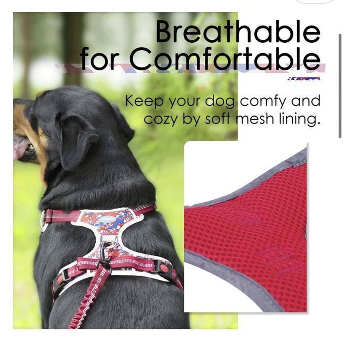 Odblaskowe szelki dla Psa rozmoar „M/L”