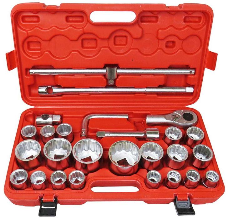 Mar-Pol nasadki udarowe 26el 3/4 i 1 21-65mm 12-kąt M58251