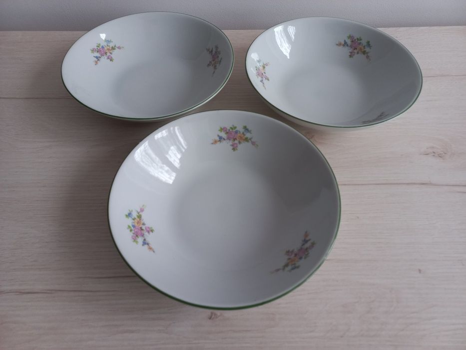 Porcelanowe - Miseczki z okresu PRL-u  - CHODZIEŻ